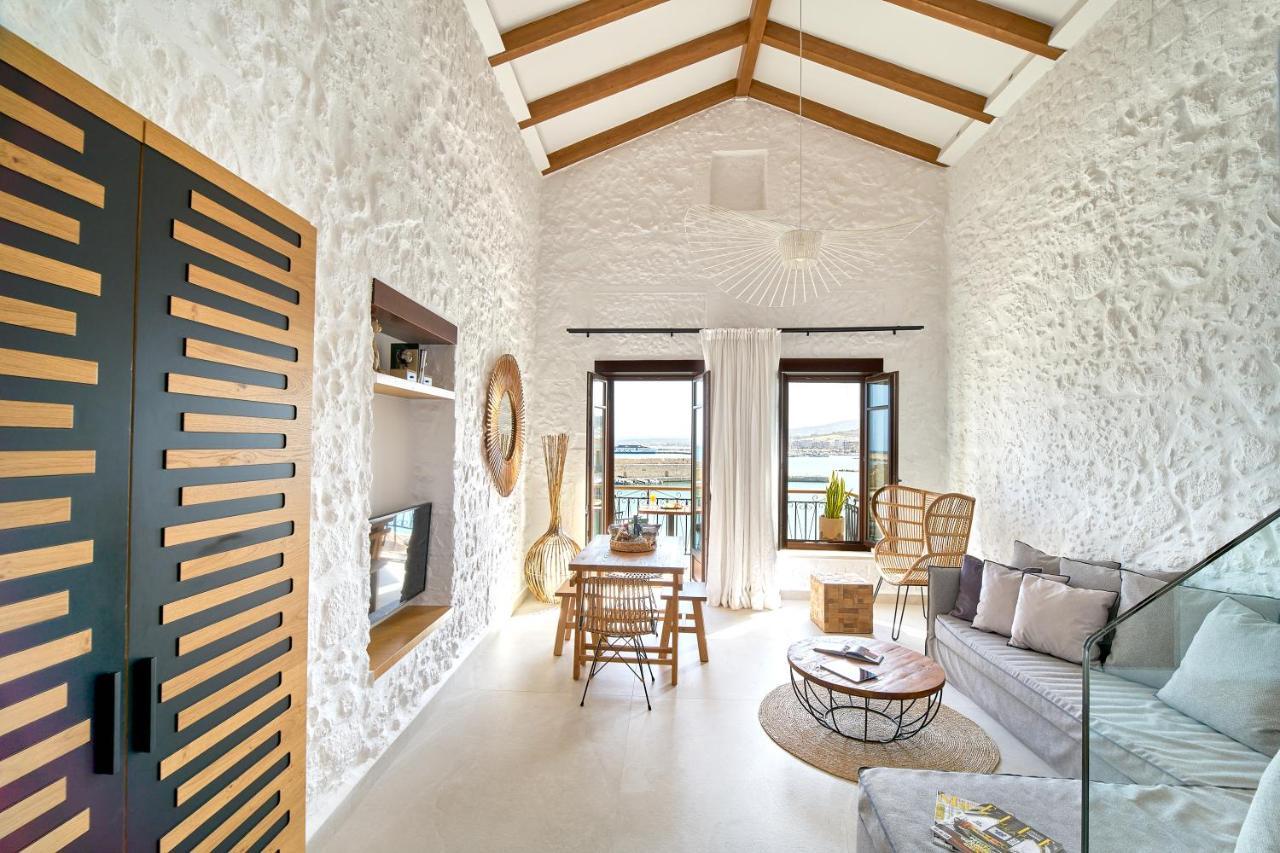 Vista Del Porto Luxury Suites Rethymno Eksteriør bilde