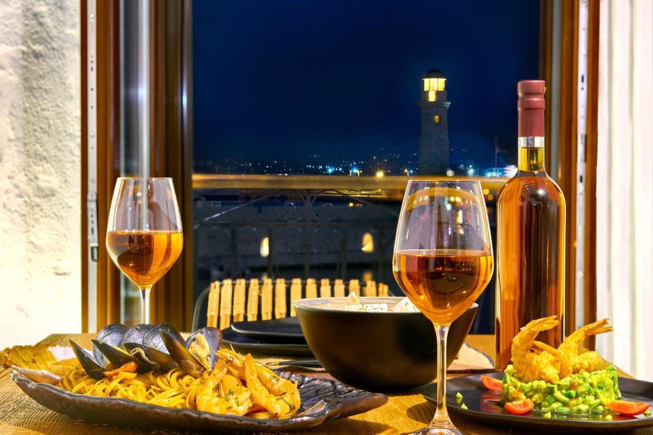 Vista Del Porto Luxury Suites Rethymno Eksteriør bilde