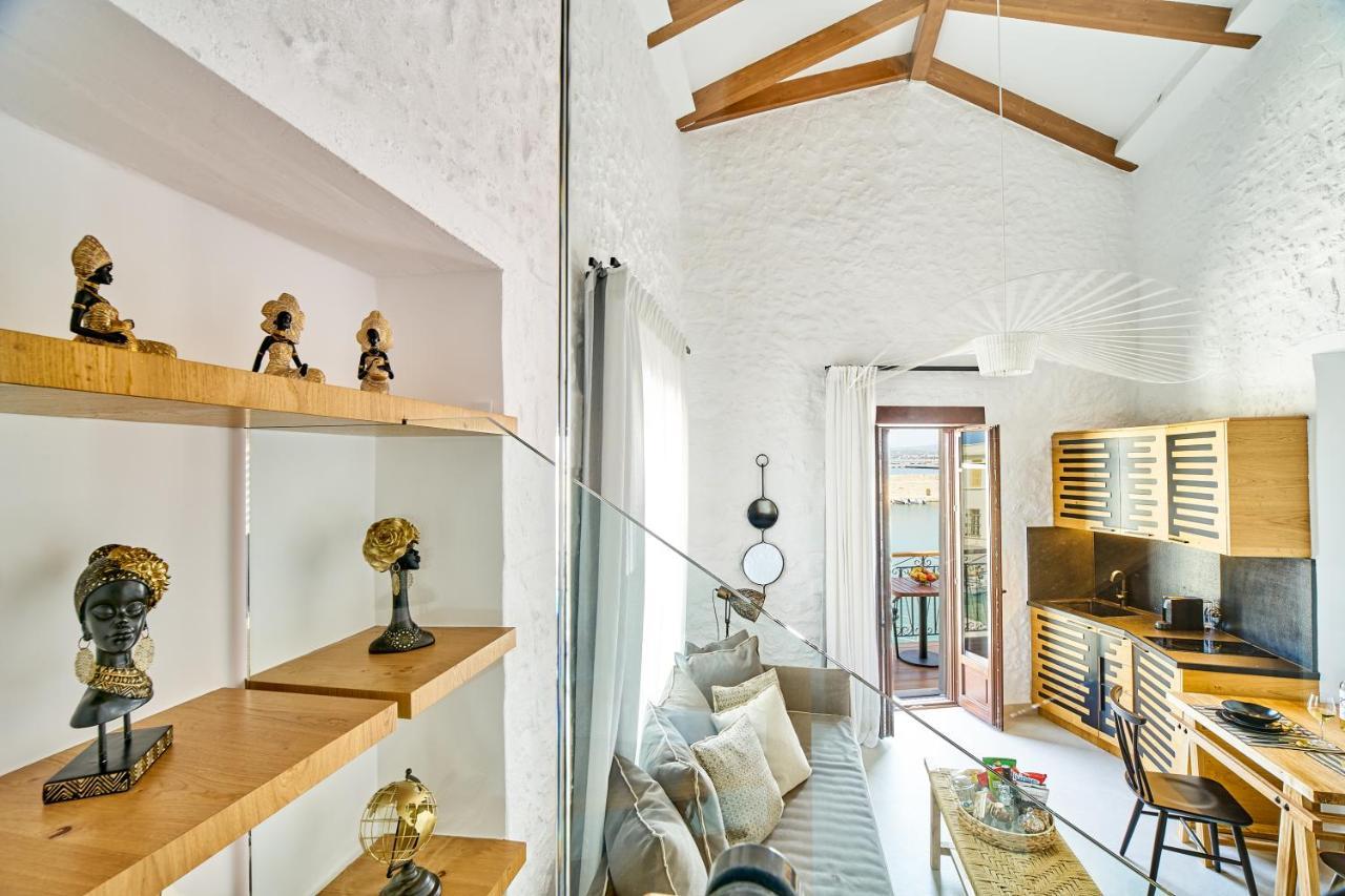 Vista Del Porto Luxury Suites Rethymno Eksteriør bilde