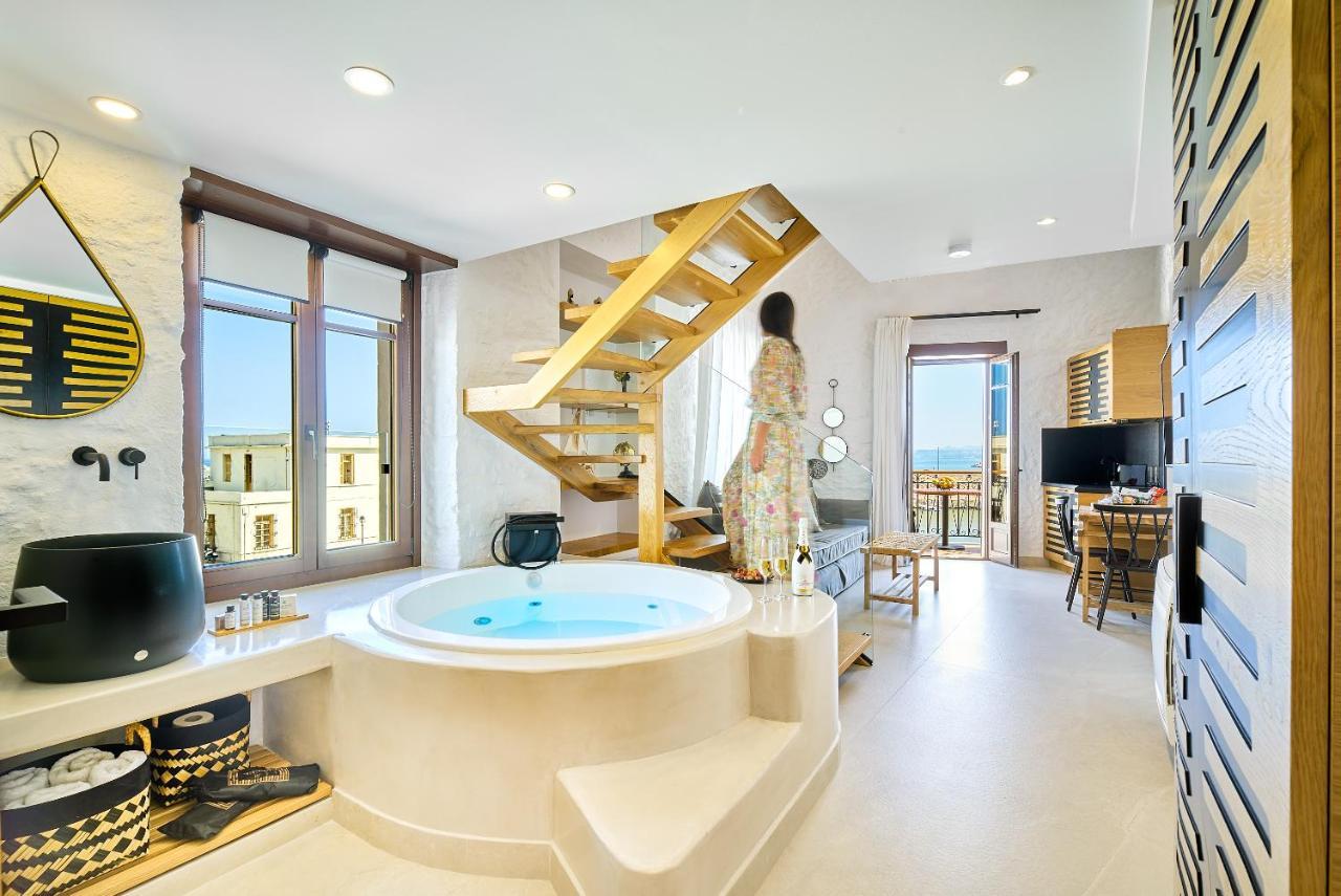 Vista Del Porto Luxury Suites Rethymno Eksteriør bilde